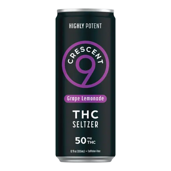 Grape Lemonade 50 mg THC Seltzer